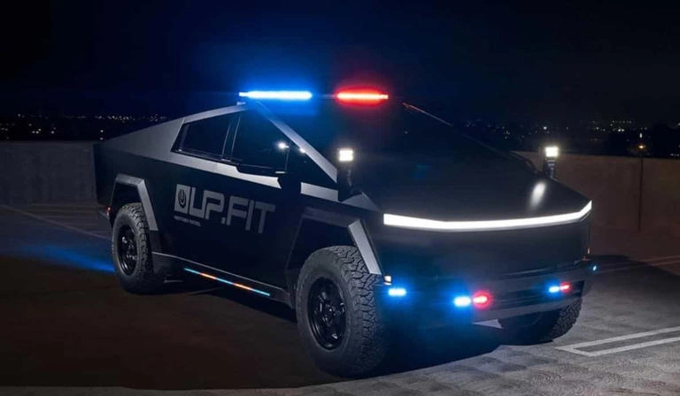 Politiet får en Tesla Cybertruck speciallavet med nyt udstyr