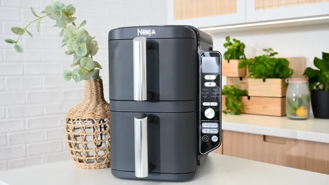 Den ultimative airfryer – Har dobbelt kapacitet og fylder mindre