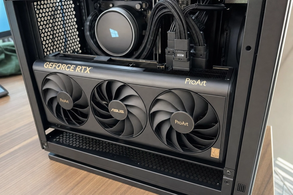 Asus presser RTX 5090 ned i 2,5 slots: ProArt-kortet jagter både gamere og AI-udviklere