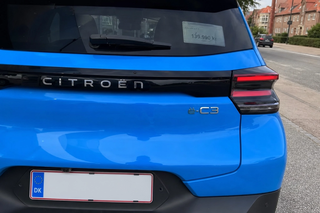 Danmarks billigste elbil bliver endnu billigere: Citroën ë-C3 lander på 139.990 kr