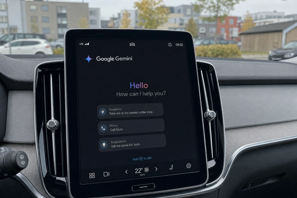 Polestar og Volvo skifter stemmeassistent: Gemini overtager bilen, men danske ejere må vente