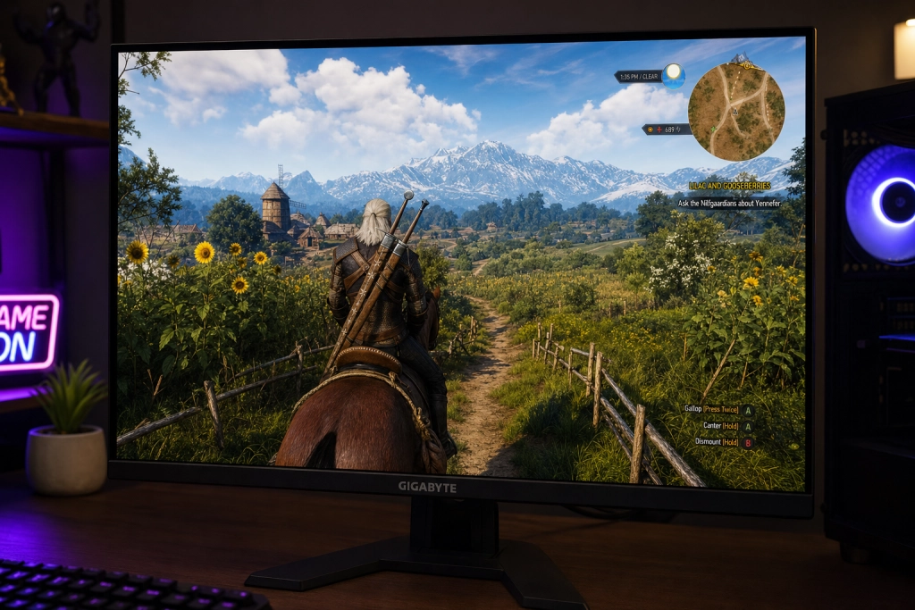 QD-OLED rammer mainstream: Gigabytes nye 240Hz-skærm koster under 3.000 kroner