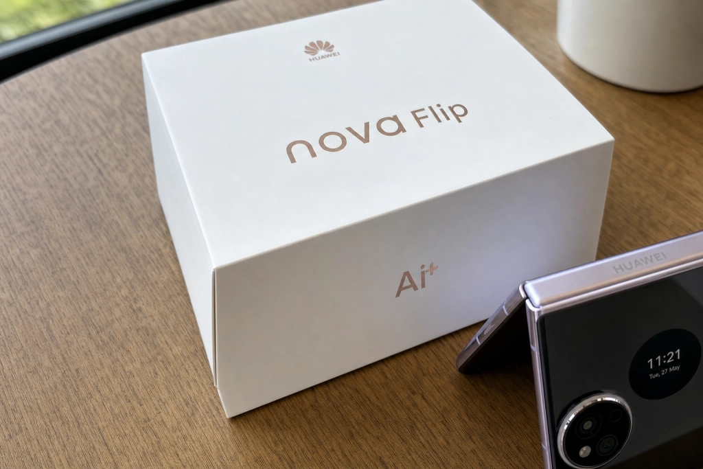 Klap-foldable for 2.300 kroner: Ai+ Nova Flip presser prisen i bund i Indien