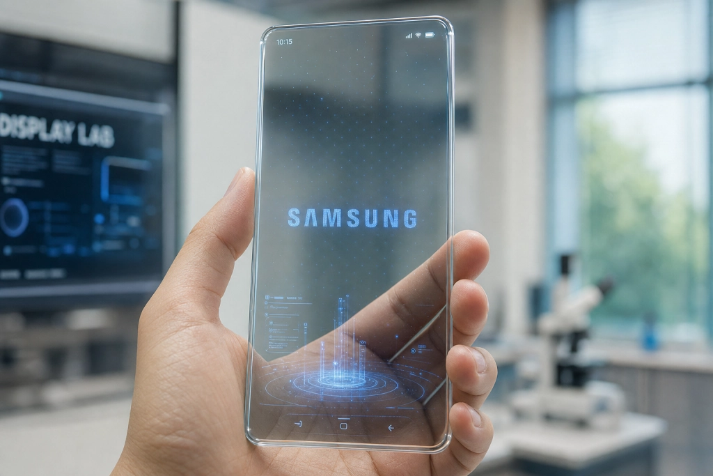 Holografisk iPhone i 2030? Samsung arbejder på glasløs 3D-skærm til telefoner
