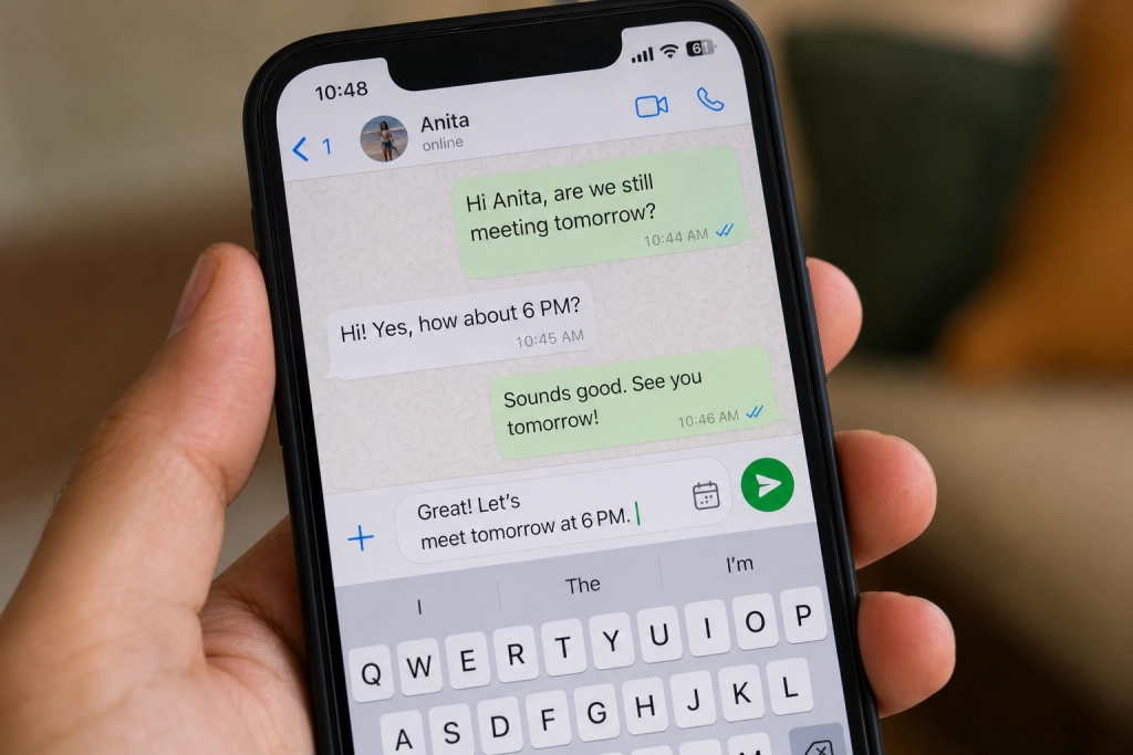 WhatsApp får planlagte beskeder: Skriv nu, send tirsdag kl. 8