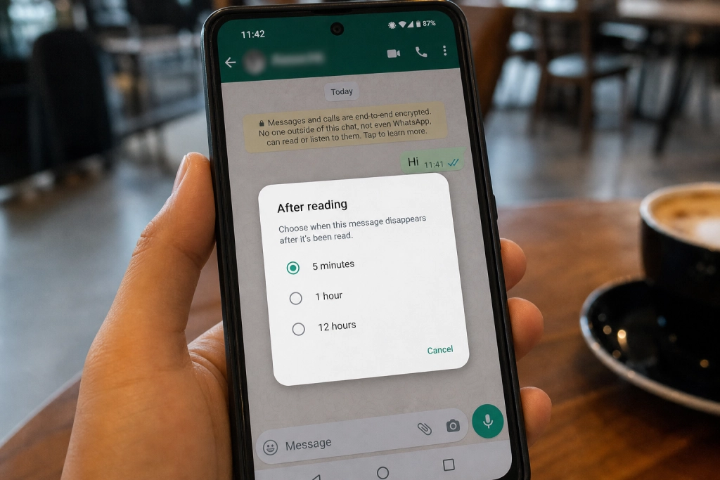 Beskederne sletter sig selv: WhatsApp tester funktion der først starter uret når du har læst