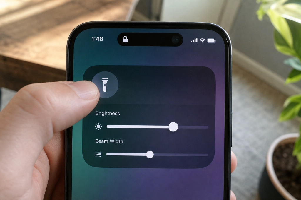 Justér iPhone-lygtens bredde fra Dynamic Island: Skjult slider de fleste overser