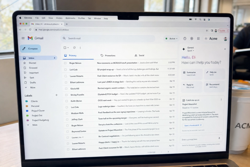 Google klar med Claude-udfordrer: Gemini Spark kan styre din Gmail og Docs uden hjælp