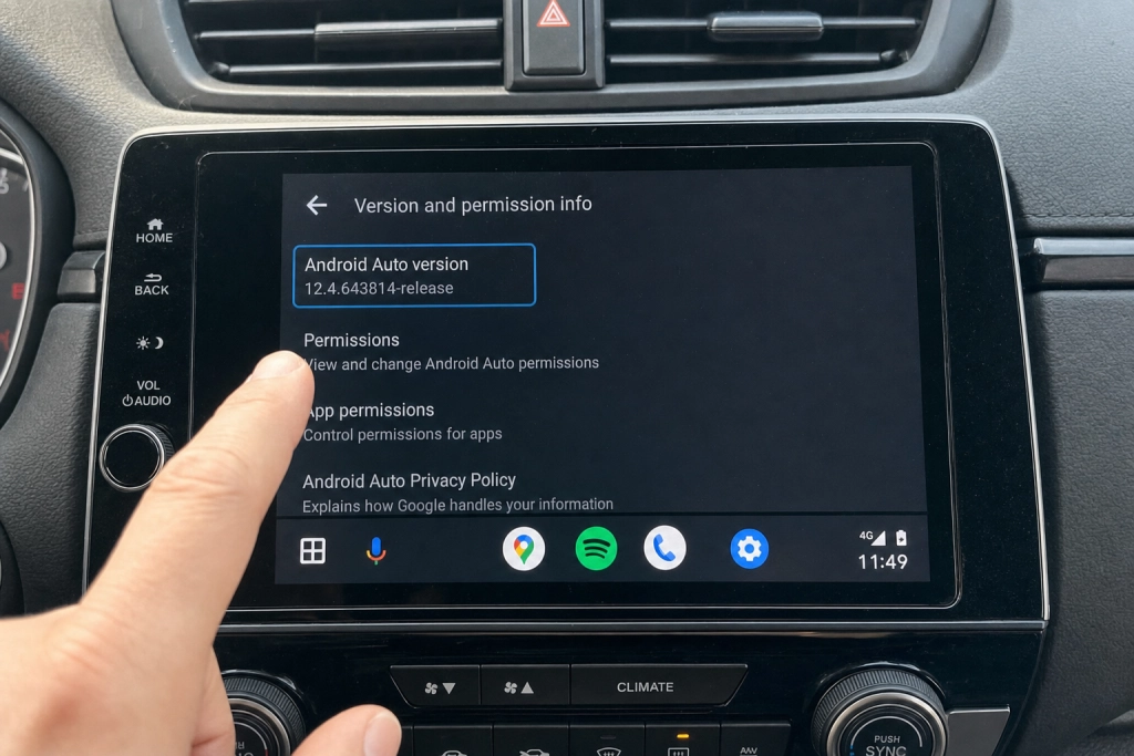 Tryk ti gange på versionsnummeret: Sådan låser du Android Autos skjulte udviklermenu op