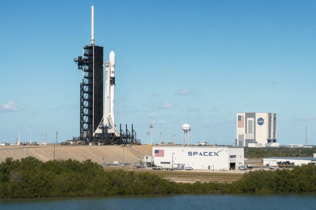 Falcon 9 sender 2,9 ton forsyninger til ISS i nat dansk tid: sådan følger du opsendelsen live