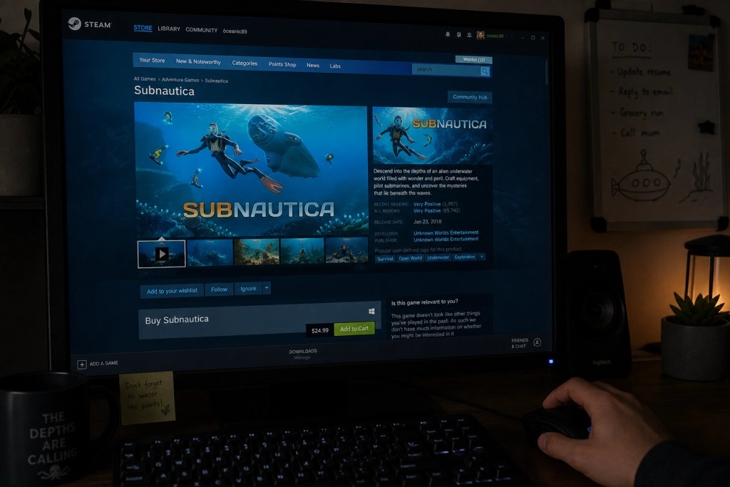 Steams mest ønskede spil lander torsdag, Subnautica 2 er gratis på Game Pass fra dag ét