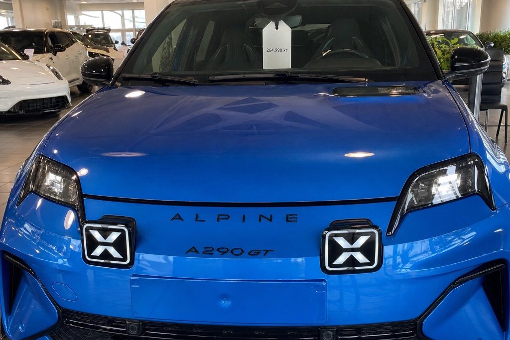 Fransk sportsmærke åbner i Danmark: Alpine A290 starter ved 264.990 kr