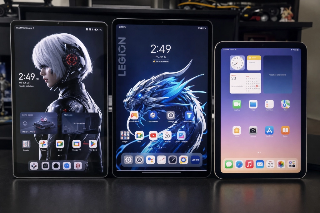 Mini gaming-tablet-bølgen: Astra 2, Legion Y900 og iPad Mini gør sommeren 2026 til en hård kamp om dit skød