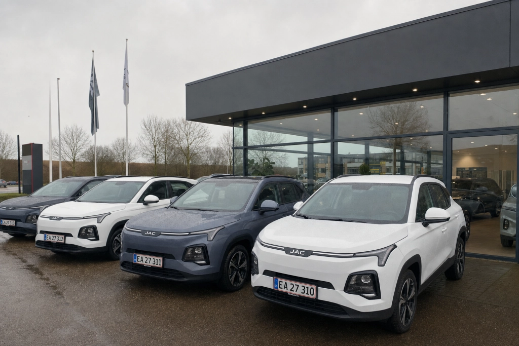 Ny kinesisk elbil rammer Danmark til 174.995 kr.: JAC E30X går efter ë-C3 og Dolphin Surf