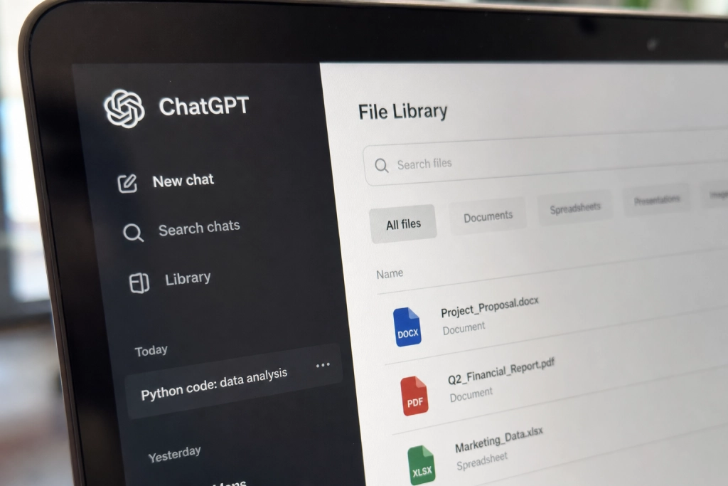 ChatGPT-opdatering rammer Danmark: Gratis-brugere får adgang til filbibliotek