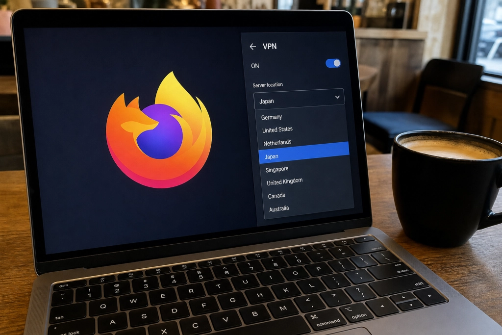 Firefox 151 lander i morgen: Sådan vælger du selv land i den indbyggede gratis-VPN