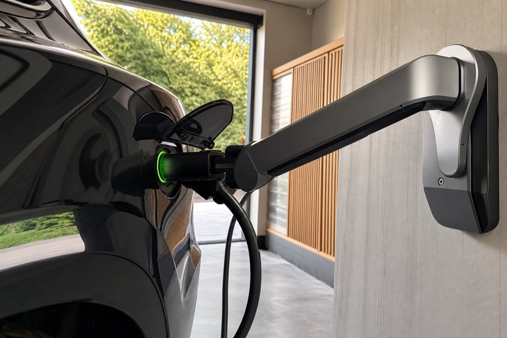 Xiaomi-robot finder selv stikket: Elbilen lader sig selv uden du løfter en finger