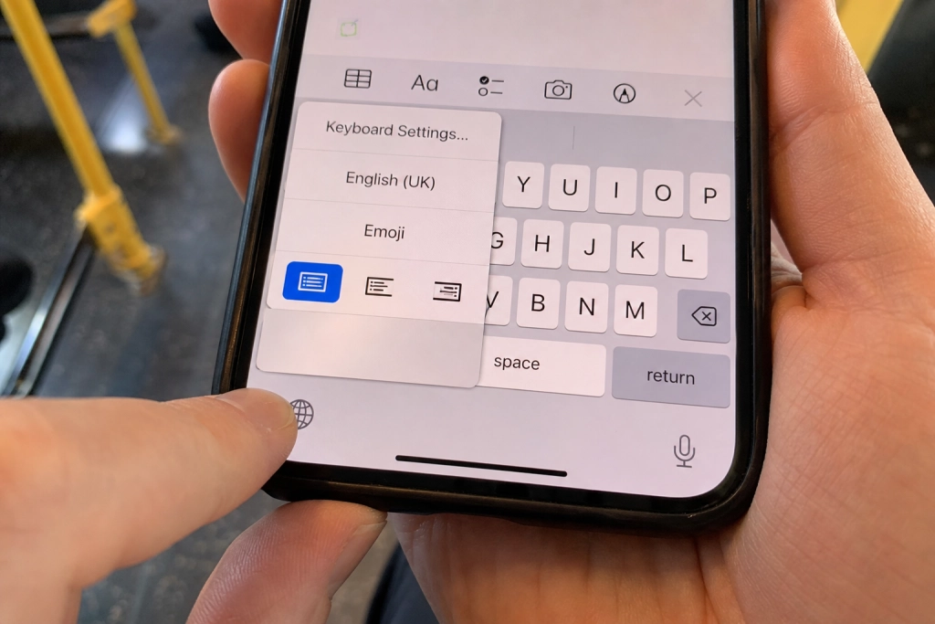 Den knap ingen rører: Sådan får du tastaturet til at krympe i din telefon