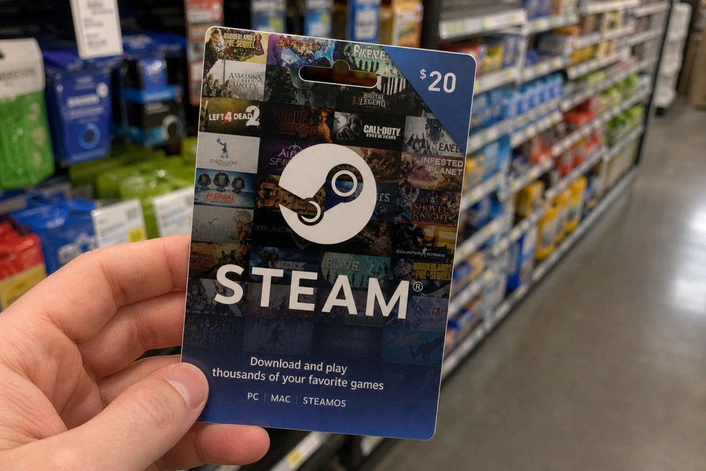 Steam dropper fysiske gavekort efter 14 år: Sådan rammer det dig