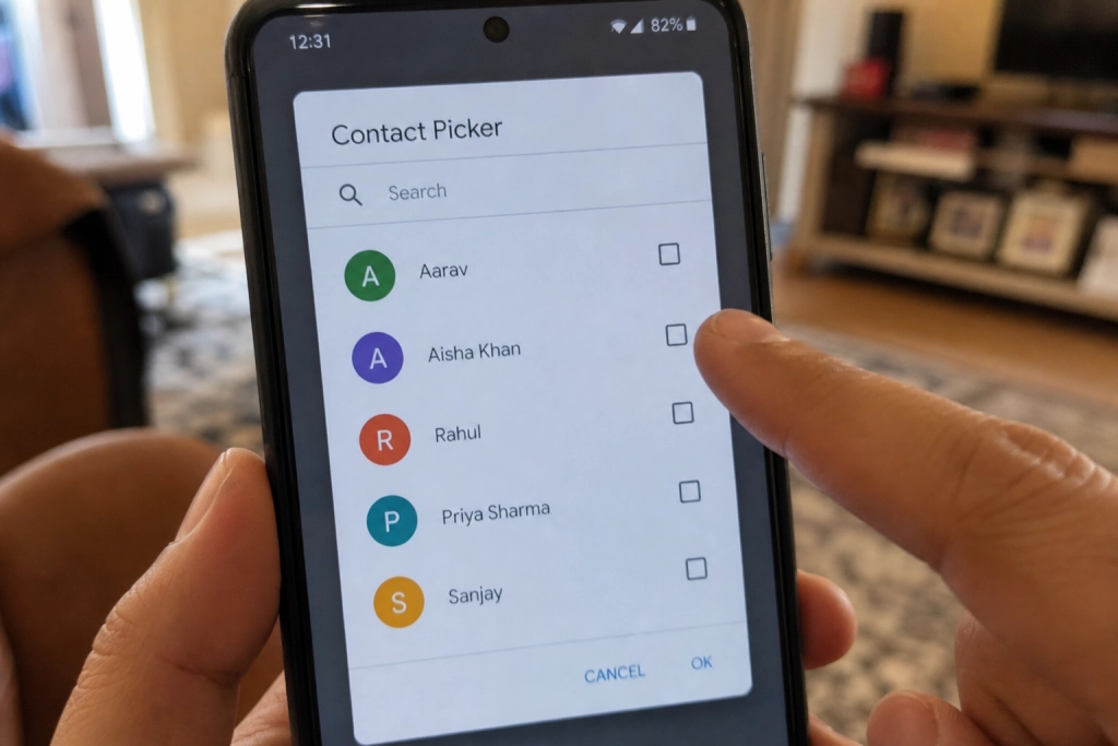 Android 17 stopper apps' alt-eller-intet-adgang til dine kontakter