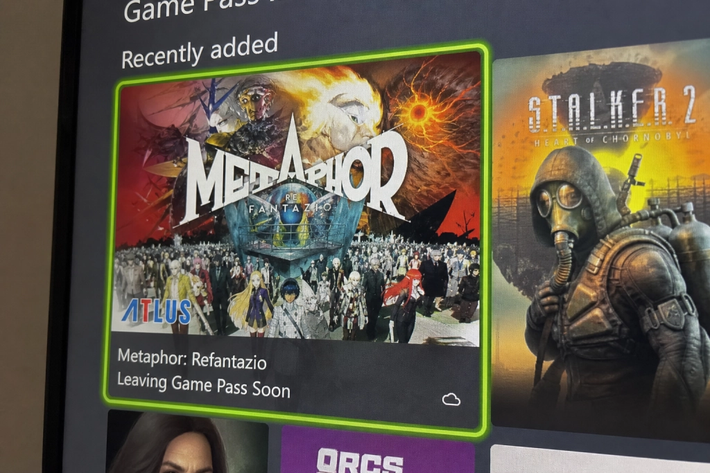 92 på Metacritic: Atlus' Metaphor og fire andre titler forlod Game Pass i går