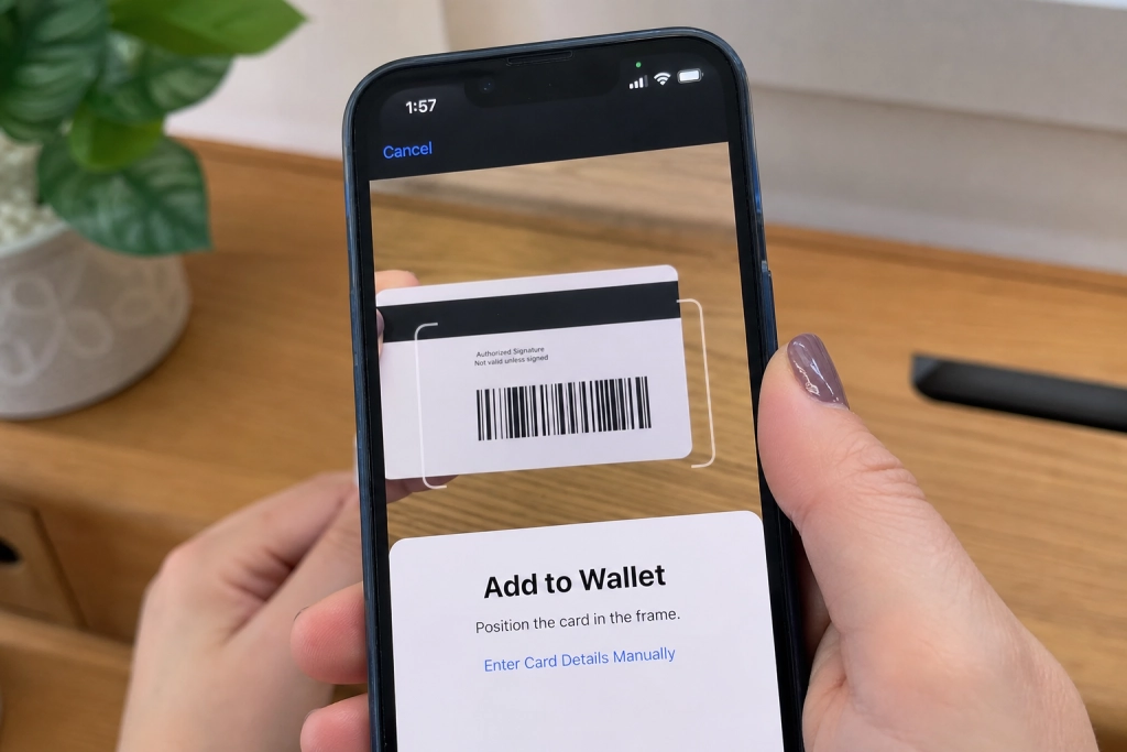 iOS 27 ændrer tre hverdagsting på iPhone: Regningen deles fra et foto, Wallet sluger fysiske kort, og Find My får et ur