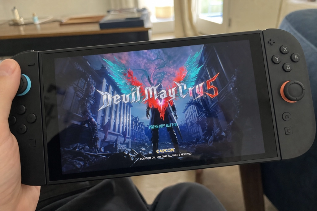 Devil May Cry 5 lander på Switch 2 om to uger med 60 billeder og alle udvidelser