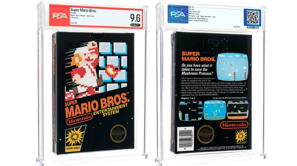Forseglet 1985-kopi af Super Mario Bros. solgt for 20 millioner kroner