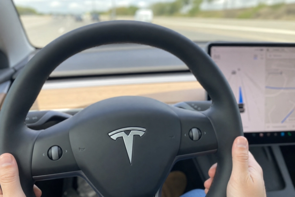 Det hedder 'Full Self-Driving', men du er stadig ansvarlig hvis det slår nogen ihjel