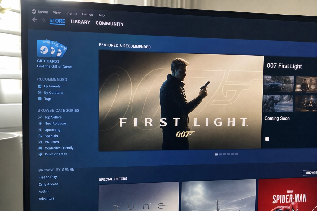 Steam alene hentede 160 mio. kroner hjem til det danske 007 First Light