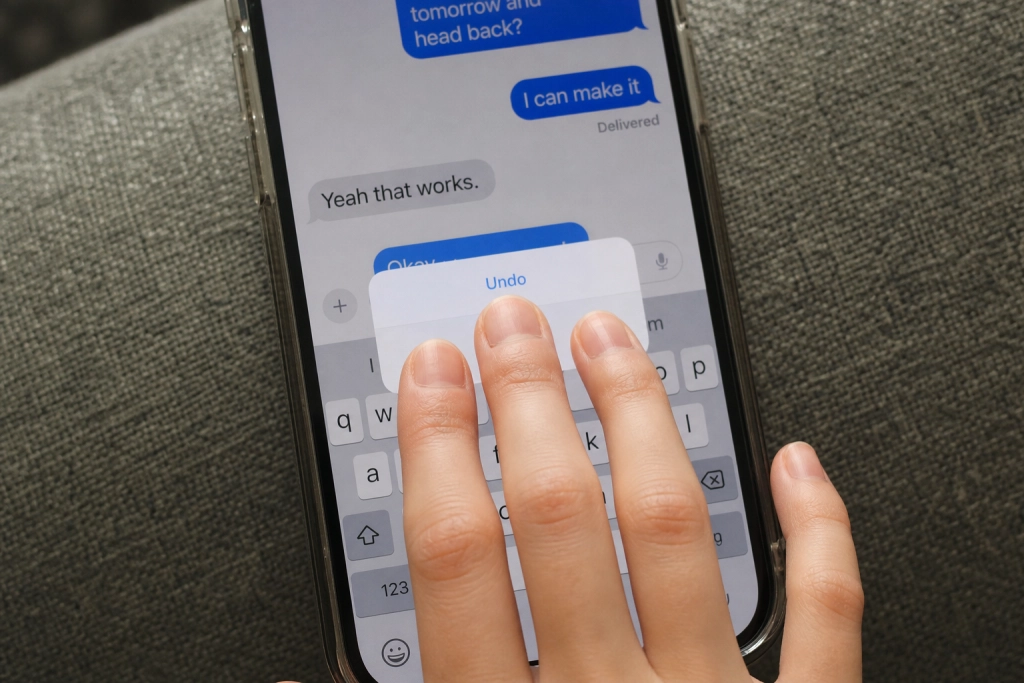 Tre fingre fortryder alt på iPhone: Det skjulte trick næsten ingen kender