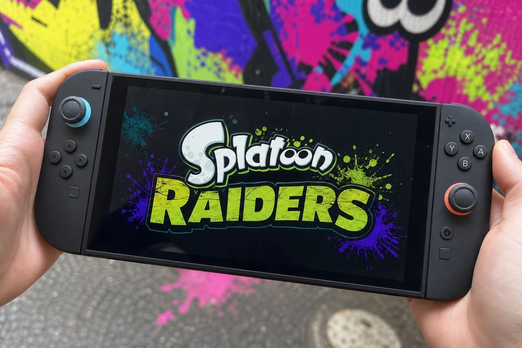 Splatoon Raiders rammer Switch 2 den 23. juli med fire-spillers samarbejde