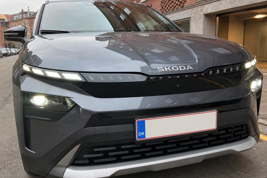 Škoda satser på familierne: Ny 7-personers elbil afslører sig på tirsdag