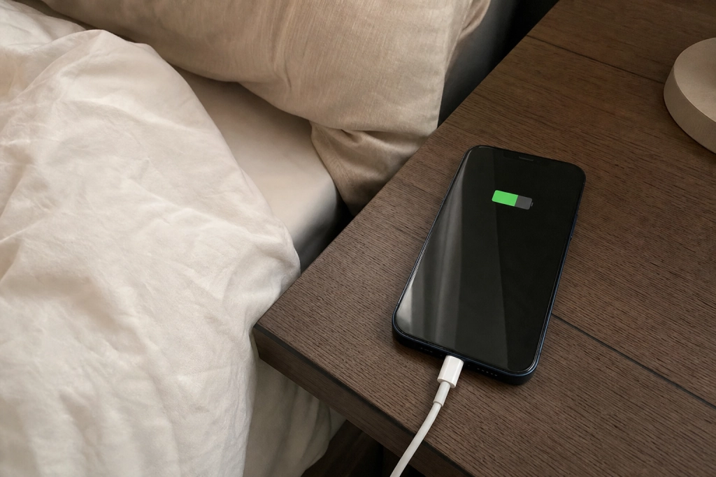 Langsom natopladning skåner ikke dit batteri, men det gør pude og dyne slet ikke