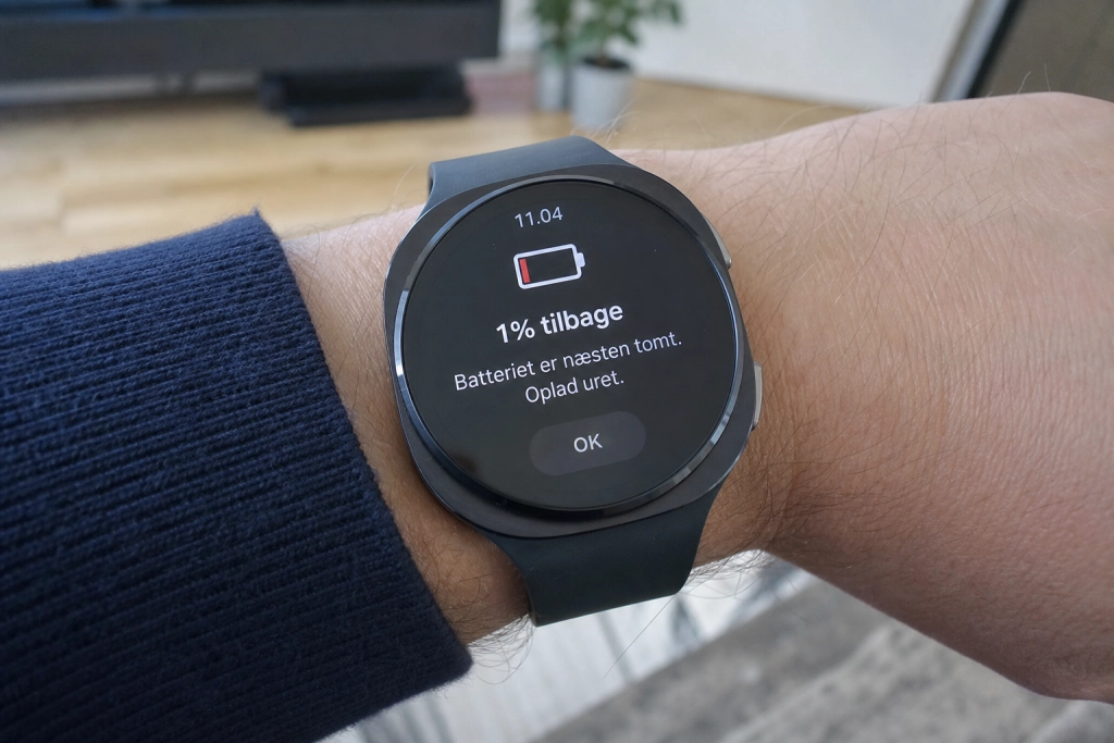 Tredje gang på et år: Galaxy Watch mister batteri unormalt hurtigt igen