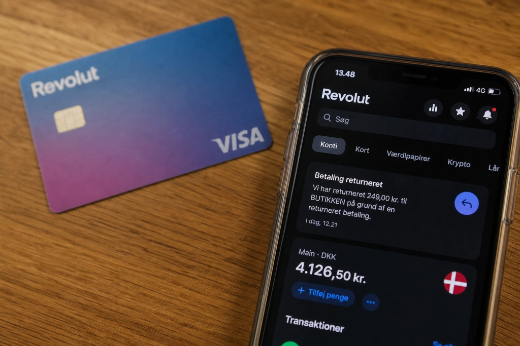 Revolut sender penge retur efter et køb: Forklaringen er ikke den svindel mange frygter