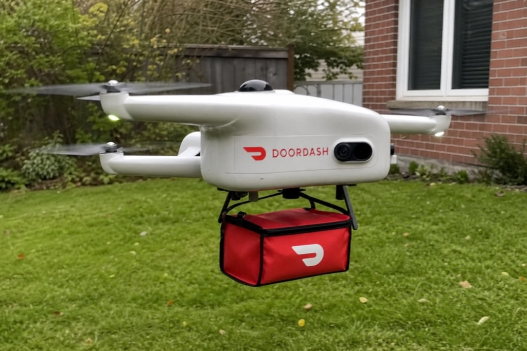 Luftfartsvæsen giver madleveringsplatformen godkendelse til at levere maden med droner