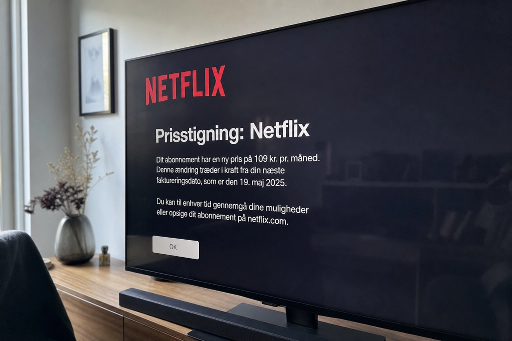 Streaming hæver prisen stiltiende: Tjek din konto inden måneden er omme