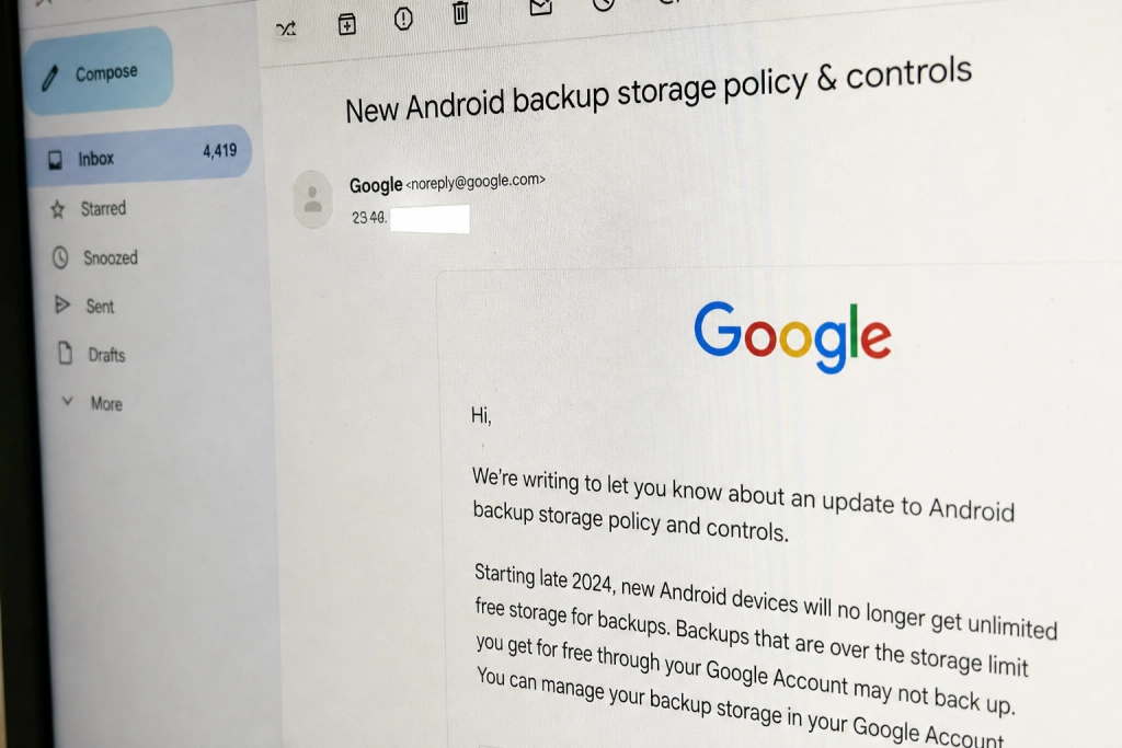 Ligner phishing, men er ægte: Denne email fra Google skal du læse inden du sletter den