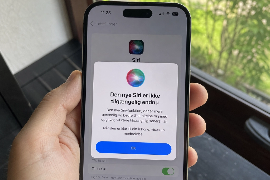 iOS 27-beta åbnet for alle: Danske iPhones får ikke den nye Siri AI