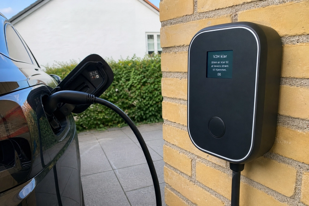 Din elbil kan drive hjemmet i dagevis: Sådan står V2H-teknologien i 2026