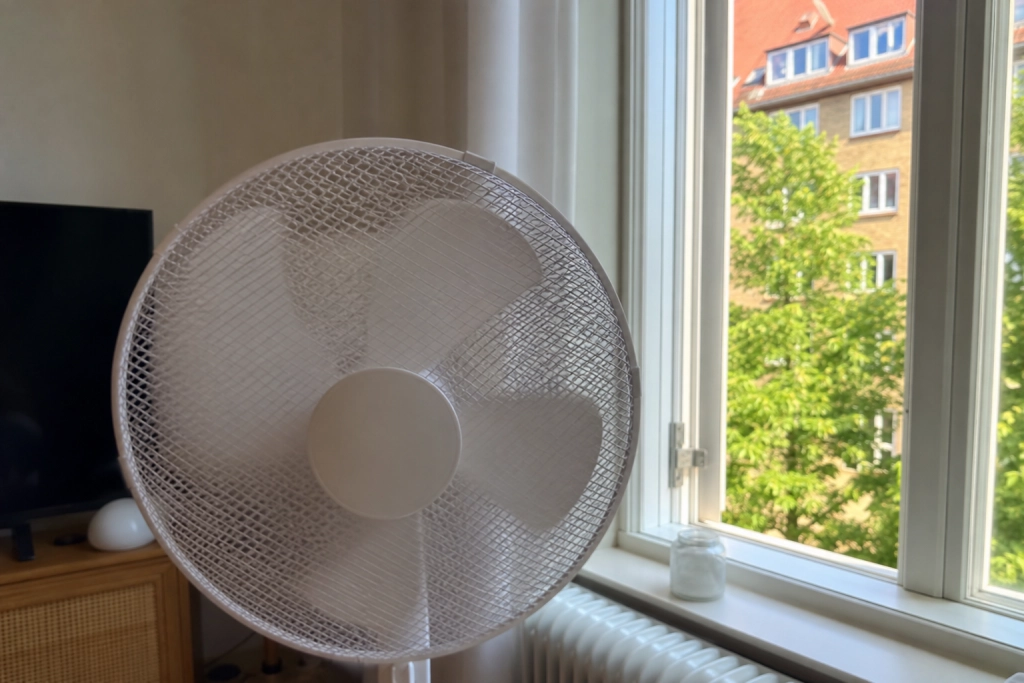Lav din ventilator om til et klimaanlæg: Brandmands-tricket virker også for dig