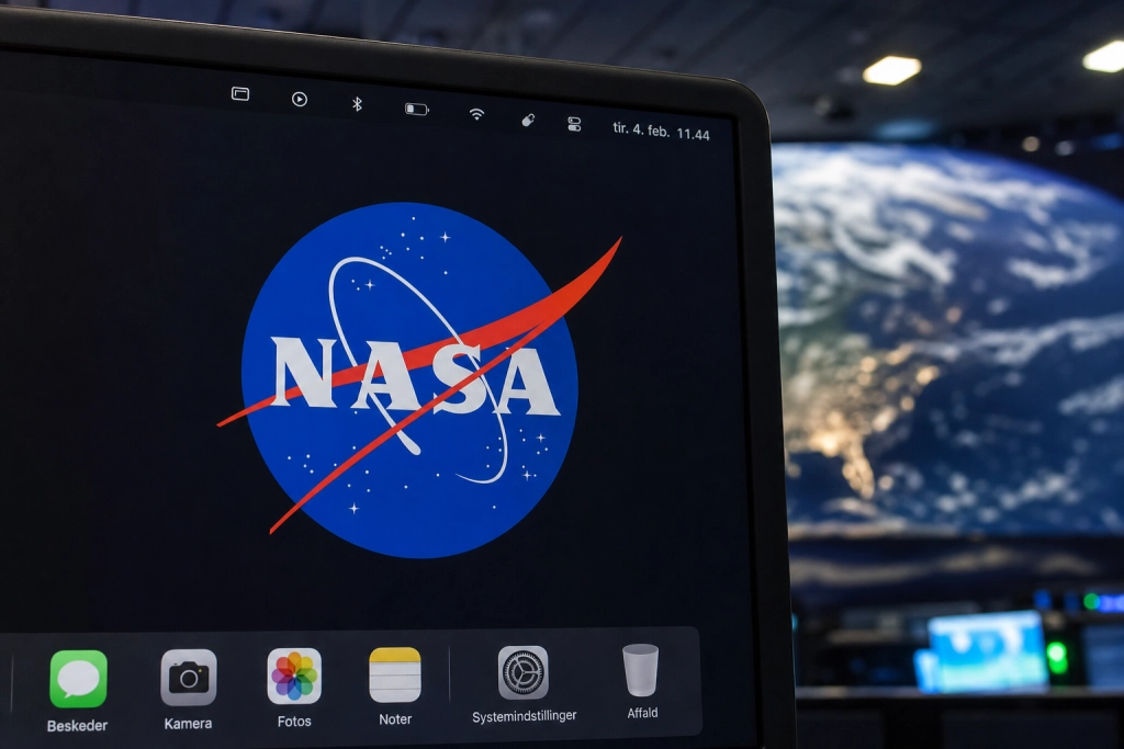 Sendt op for at redde et rumteleskop: Nu tumler NASA-robotten selv rundt i kredsløb