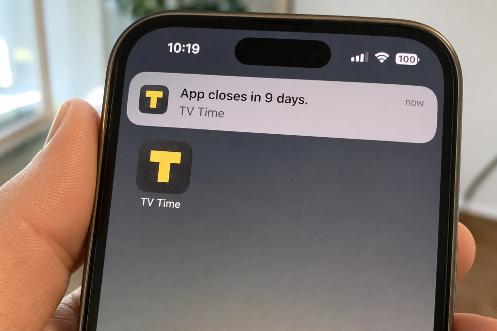 Populær serie-app lukker om 9 dage: Sådan redder du din historik
