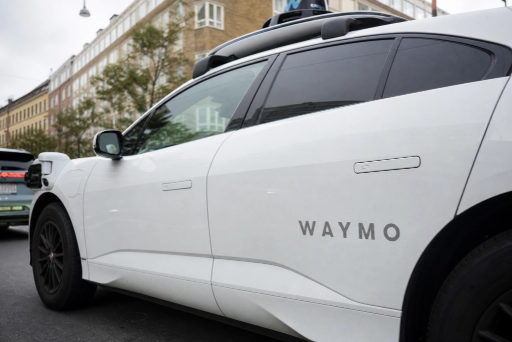 Selvkørende taxaer blokerede for udrykning