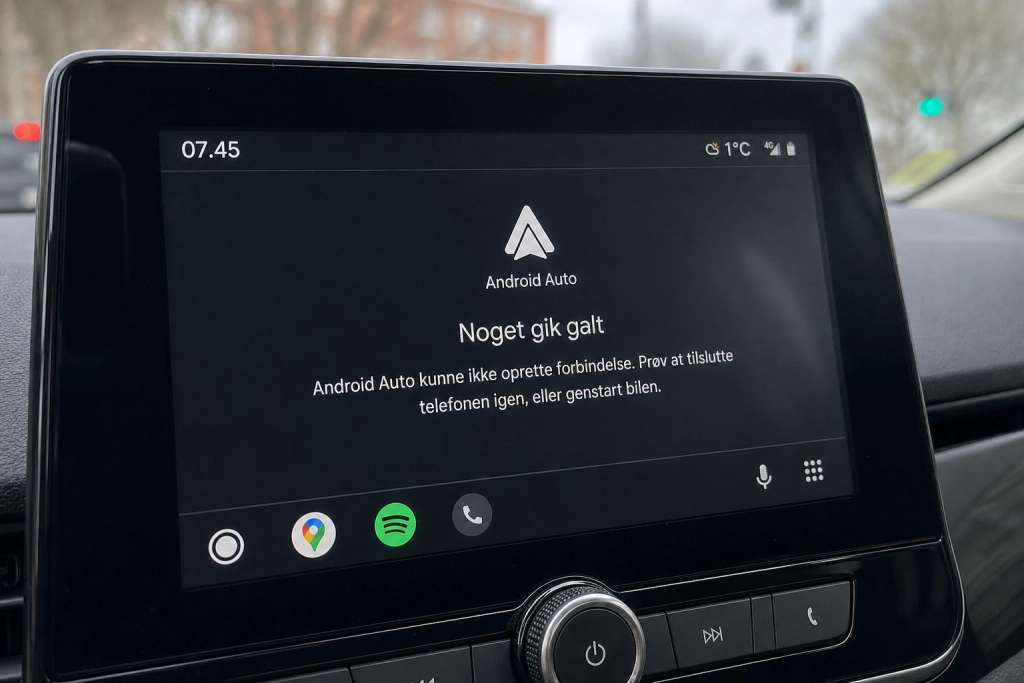 Ny fejl i Android Auto: Gemini nægter at styre dit smarte hjem fra bilen