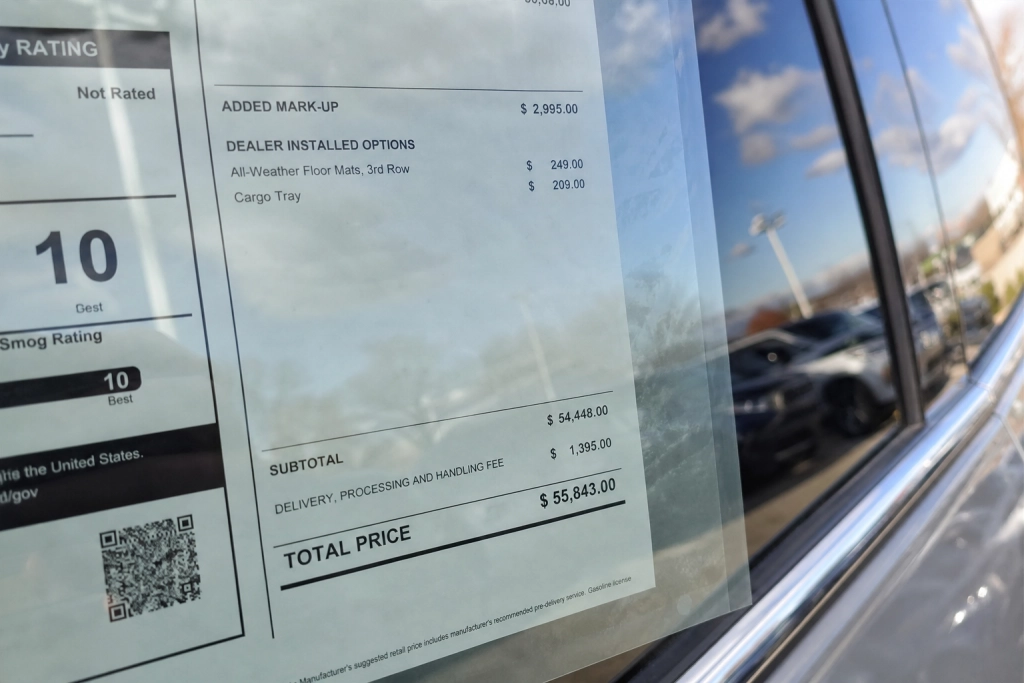 Efter et år med told: Nye bilpriser i USA er steget 10 procent