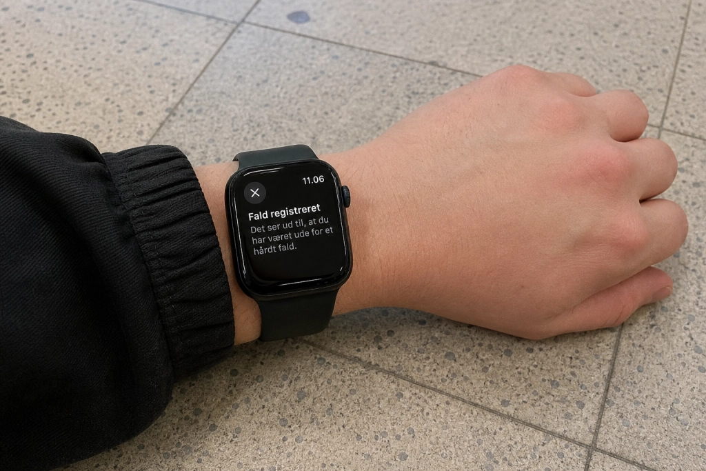 Apple Watch ringede efter ambulance mens han lå bevidstløs udenfor huset: Nu er han i live
