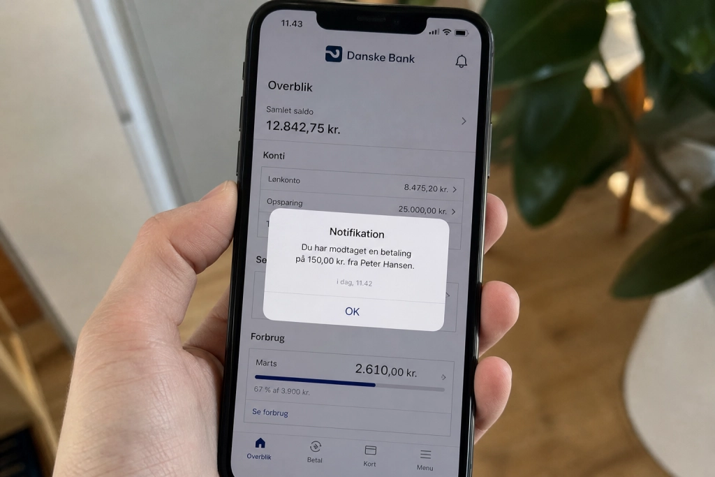Fup-sms'er slår rekord: Denne indstilling i din bankapp opdager kortsvindel med det samme