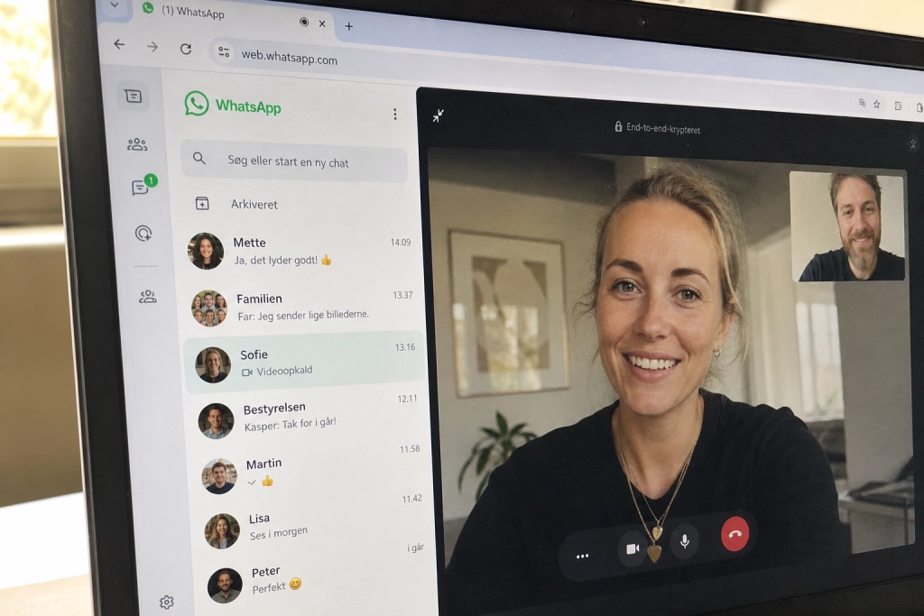WhatsApp lancerer opkald fra computeren: Nu kan du ringe fra browseren og flytte opkaldet til telefonen